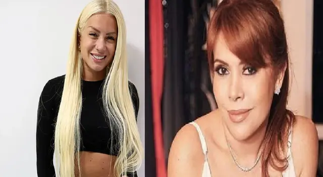 Magaly Medina felicitó a Leslie Show por su éxito musical.