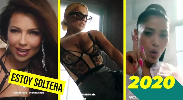 Thalía sigue promocionando tema junto a Leslie Shaw y Farina, que ya supera su primer millón de views