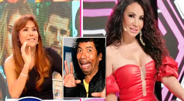 Magaly Medina se ríe de Janet Barboza.