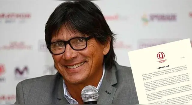 Ángel Comizzo, nuevo DT de la U. Ángel Comizzo, nuevo DT de la U.