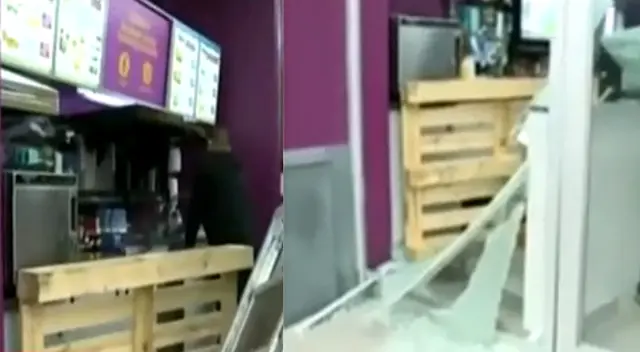 Asaltan tienda de Tambo. Asaltan tienda de Tambo.