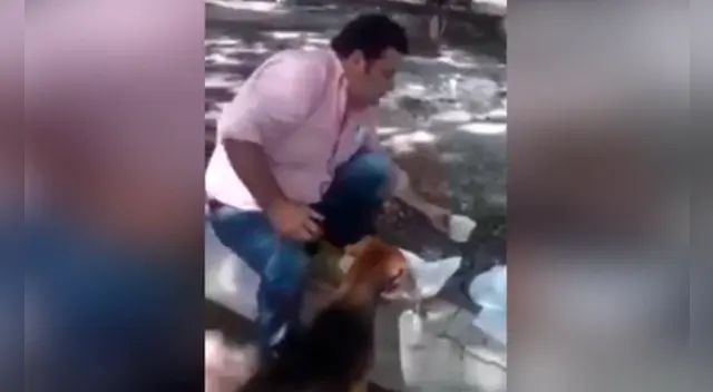 El divertido video causó la risa de miles de internautas en las redes sociales.