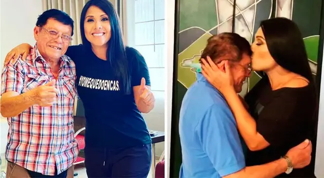 Tula Rodríguez expresa su amor hacia su papá. Tula Rodríguez expresa su amor hacia su papá.
