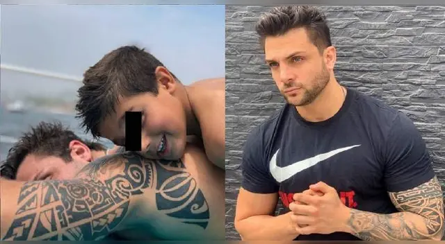 Nicola Porcella extraña más que nunca a su hijo.