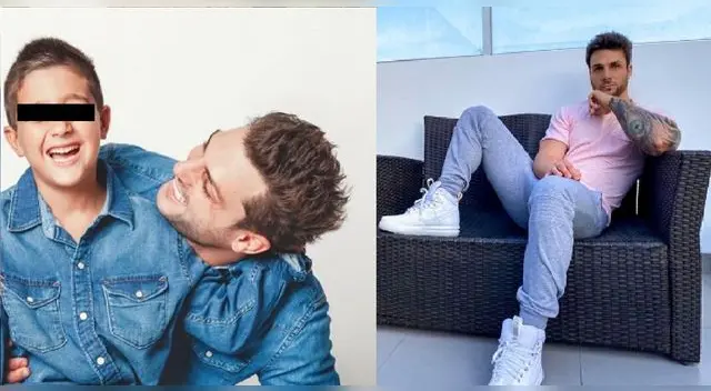 Nicola Porcella extraña más que nunca a su hijo.