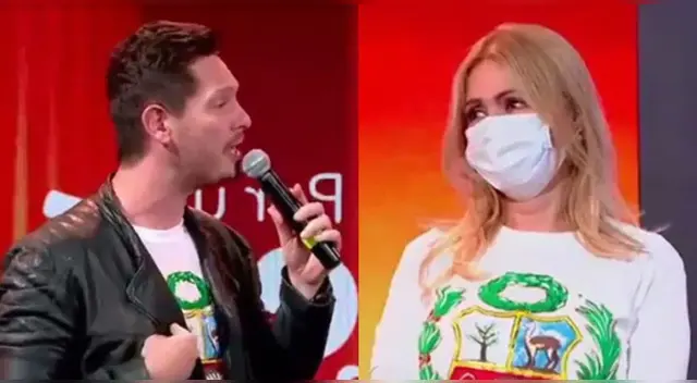 Cristian Rivero se mostró agradecido con Gisela Valcárcel Cristian Rivero se mostró agradecido con Gisela Valcárcel