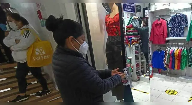 Los establecimientos vienen cumpliendo con las medidas de seguridad sanitarias. (Foto: Jessica Merino/URPI-GLR)