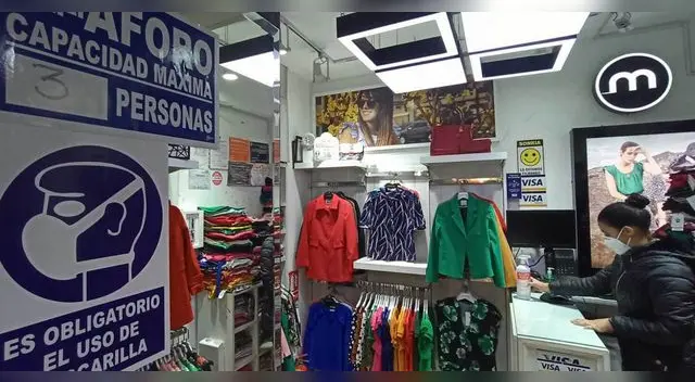 Los establecimientos vienen cumpliendo con las medidas de seguridad sanitarias. (Foto: Jessica Merino/URPI-GLR)