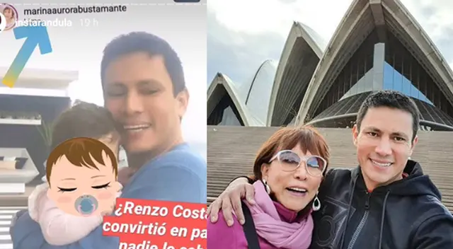 ¿Renzo Costa tendría un hijo? ¿Renzo Costa tendría un hijo?