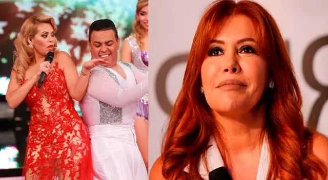 Magaly Medina se burla de Gisela Valcárcel.