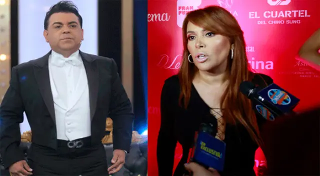 Magaly Medina se burla de Gisela Valcárcel.