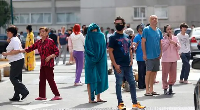 Imágenes del terremoto en México.