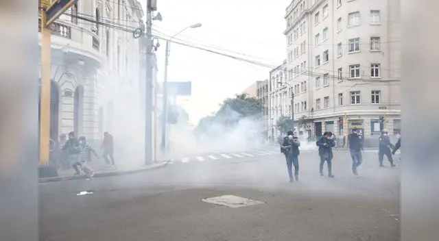Protestas en Cercado de Lima