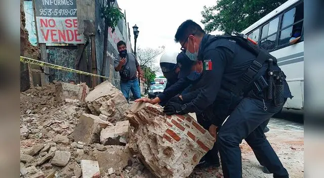 Imágenes del terremoto en México.