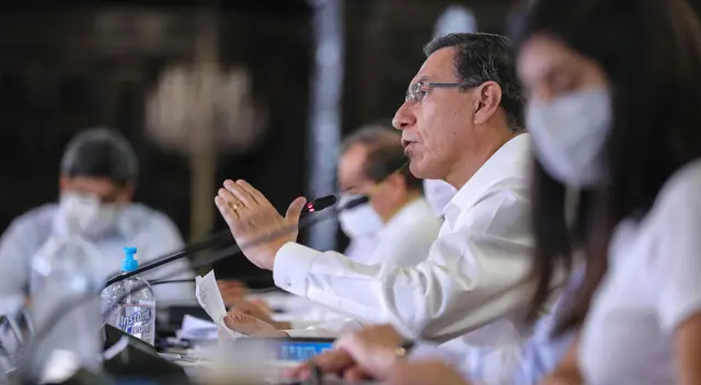 Mensaje a la Nación de Martín Vizcarra.