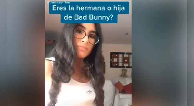 El parecido de la joven con el cantante de trap causó furor en TikTok.