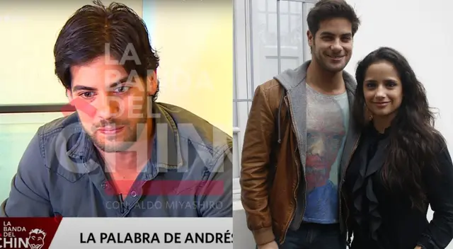 Andrés Wiese se mostró muy afectado porque las acusaciones que recibió en su contra por pedirle fotos íntimas a una menor de edad.