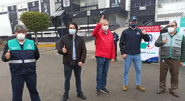 Jorge Muñoz presentó campaña 'Lima te cuida'. Jorge Muñoz presentó campaña 'Lima te cuida'.