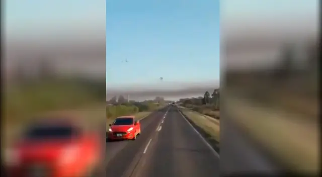 Nube de langostas en Argentina. Nube de langostas en Argentina.
