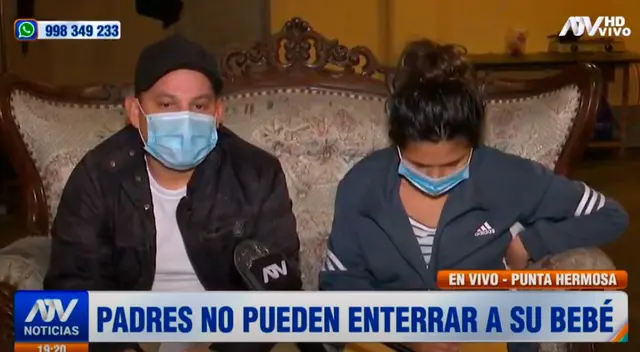 Piden al alcalde de Lurín darle la oportunidad de enterrar a su hija, ya que ella no tiene la culpa de todo lo que vienen atravesando.