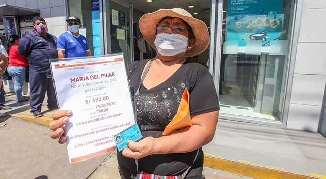 Segundo padrón del Bono Universal 760 soles Segundo padrón del Bono Universal 760 soles