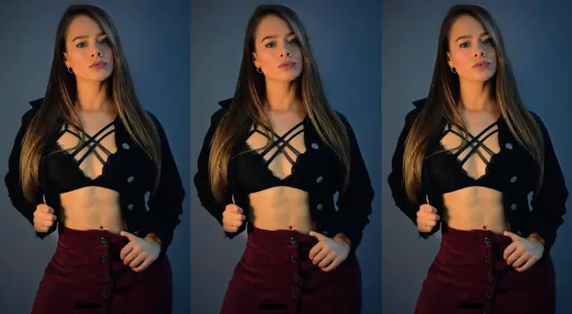 Jossmery Toledo presume su tonificada figura en Instagram.