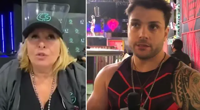 La presentadora Andrea Legarreta cuestionó a Nicola Porcella después de los constantes reclamos y quejas suyas en Guerreros 2020. La presentadora Andrea Legarreta cuestionó a Nicola Porcella después de los constantes reclamos y quejas suyas en Guerreros 2020.