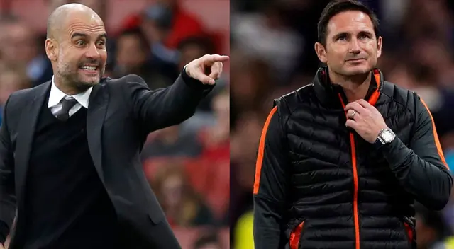 Duelo de técnicos en el Chelsea vs. Manchester City por la Premier League.