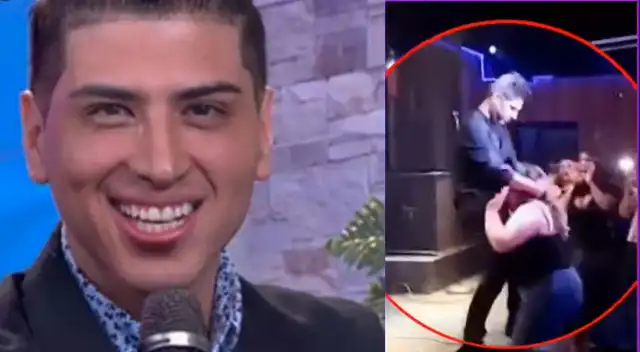 Jhon Kelvin hace show subido de tono con fan en Japón