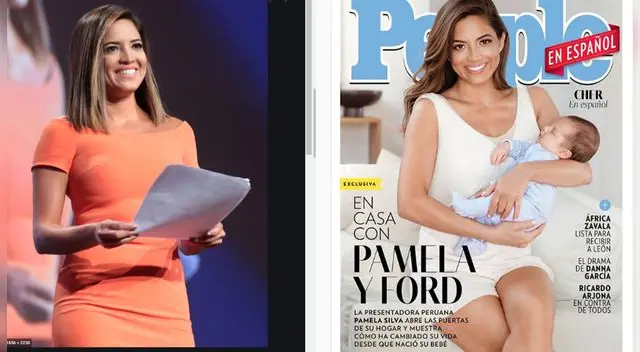 Peruana Pamela Silva tras dar a luz es portada de People en Español Peruana Pamela Silva tras dar a luz es portada de People en Español