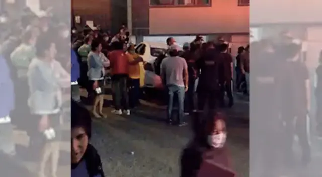 Policía causa grave accidente en Arequipa y se da a la fuga.