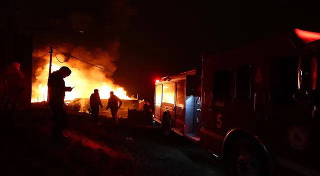 Incendio en Ventanilla.