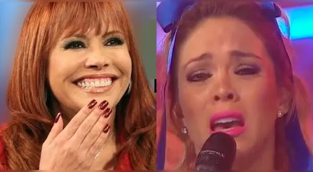 Magaly Medina se burló de Sheyla Rojas. Magaly Medina se burló de Sheyla Rojas.