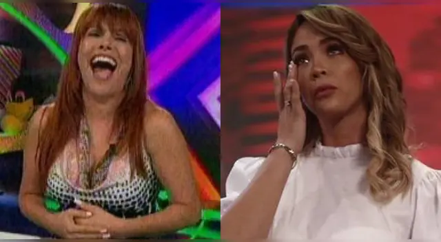 Magaly Medina se burló de Sheyla Rojas. Magaly Medina se burló de Sheyla Rojas.
