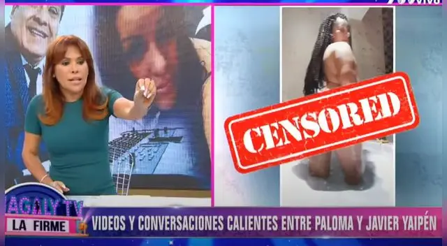 Paloma de la Guaracha muestra chats íntimos con Javier Yaipén