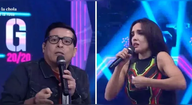 El conductor Carloncho estuvo de invitado en EEG, donde compitió contra Rosángela Espinoza y no dudó en asegurar que ella querría volver con él.