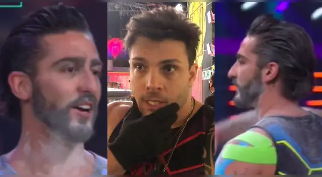 Un competidor también apodado ‘Potro’ se ofuscó y le recordó su peso a Nicola Porcella en medio de una acalorada discusión en Guerreros 2020.