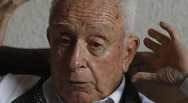 Papá de Federico Salazar falleció a los 94 años de edad.