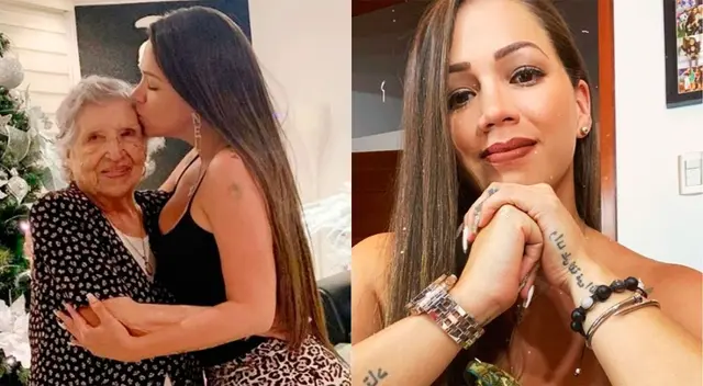 Melissa Klug envía mensaje a su abuelita. Melissa Klug envía mensaje a su abuelita.