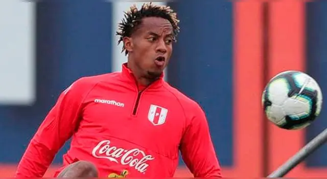André Carrillo, jugador de la selección peruana. André Carrillo, jugador de la selección peruana.
