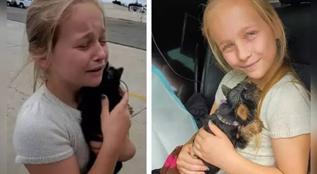 La emocionante reacción de la menor se volvió viral en las redes sociales. La emocionante reacción de la menor se volvió viral en las redes sociales.