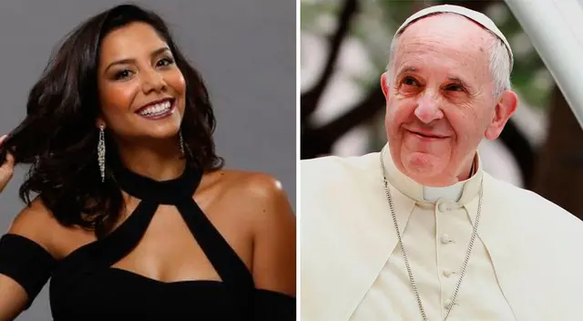 Mayra Couto se burla del papá Francisco.