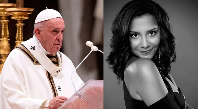 Mayra Couto se burla del papá Francisco.