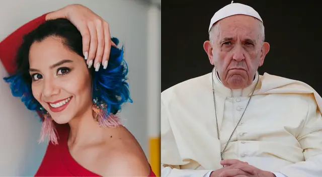 Mayra Couto se burla del papá Francisco.
