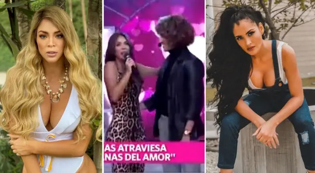 Micheille Soifer llama al programa de Sheyla Rojas y le corta en vivo por decir que su enamorado se fijó primero en ella.