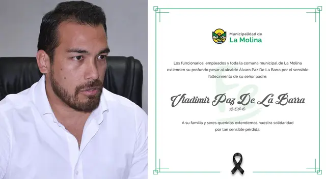 Papá del alcalde de La Molina falleció por coronavirus.