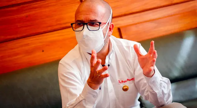 Ministro de Salud, Víctor Zamora. Ministro de Salud, Víctor Zamora.