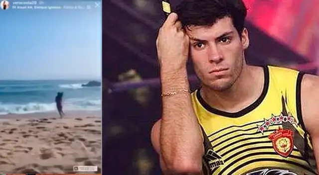 Mamá de Patricio Parodi rompe la cuarentena y sale a la playa