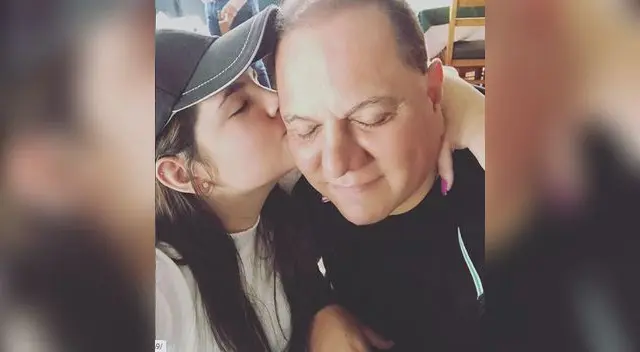 Mauricio Diez Canseco y su primogénita Mauricio Diez Canseco y su primogénita