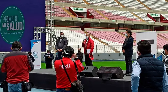 Presentación contó con la presencia del ministro de Salud, Victor Zamora.